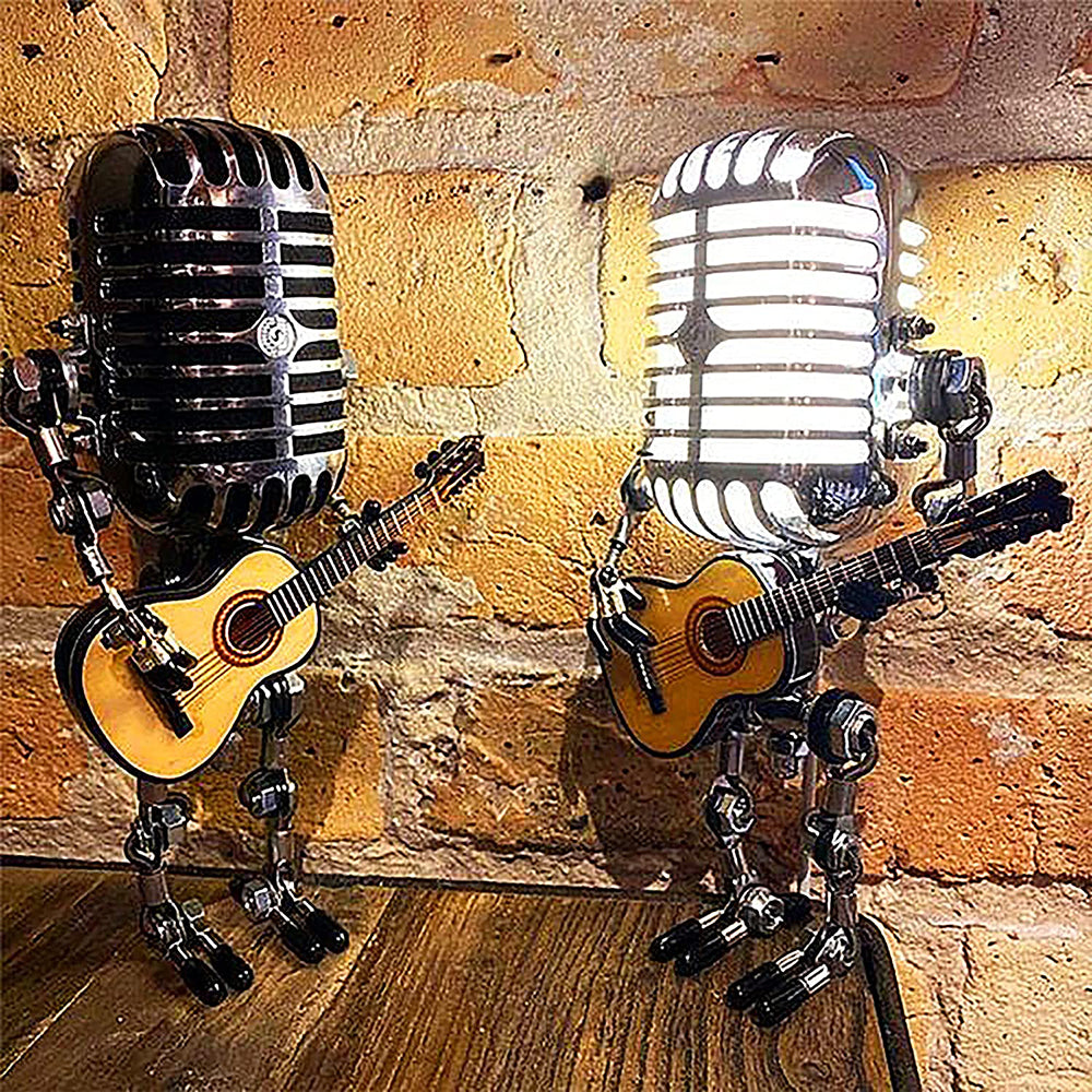 Retro Microphone Desk Lamp - image 1