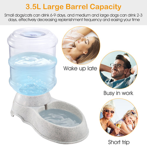 3.5L Gravity Pet Water Dispenser - image 2