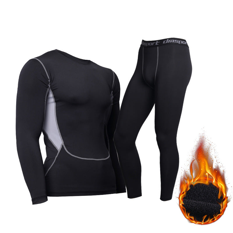 Men's Thermal Underwear Set with Contrast Trim - image 7