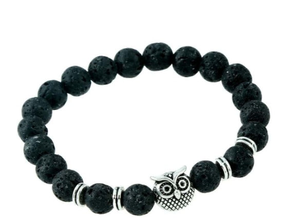 Men's Lion Head Stone Bead Bracelet - image 16