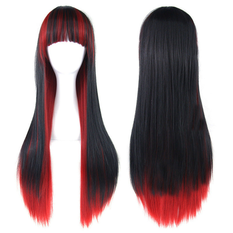 Colorful Long Wavy Cosplay Wig - image 16