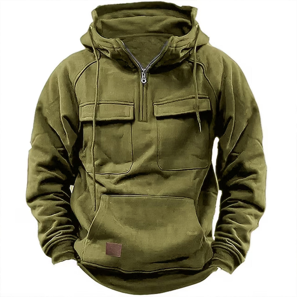 Men's Quarter-Zip Utility Hoodie - image 8
