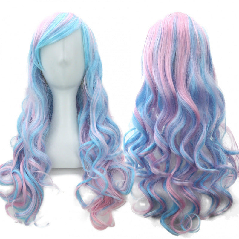 Colorful Long Wavy Cosplay Wig - image 10