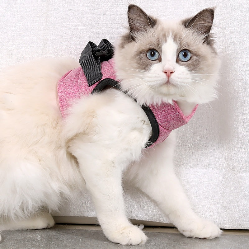 Adjustable Cat Harness & Leash Set - image 3