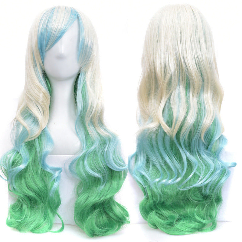 Colorful Long Wavy Cosplay Wig - image 5