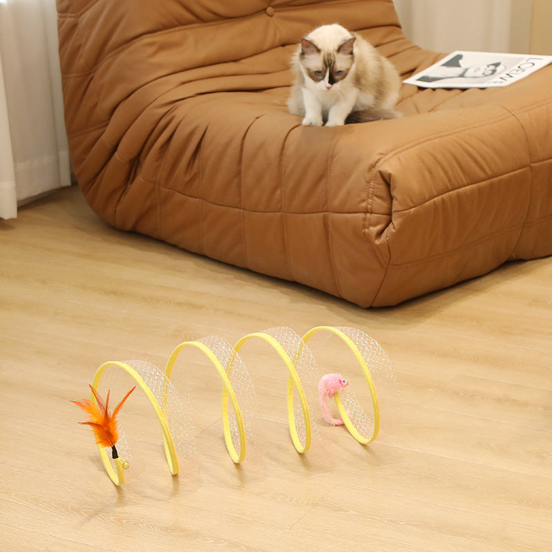 S-Shaped Foldable Cat Tunnel - image 8
