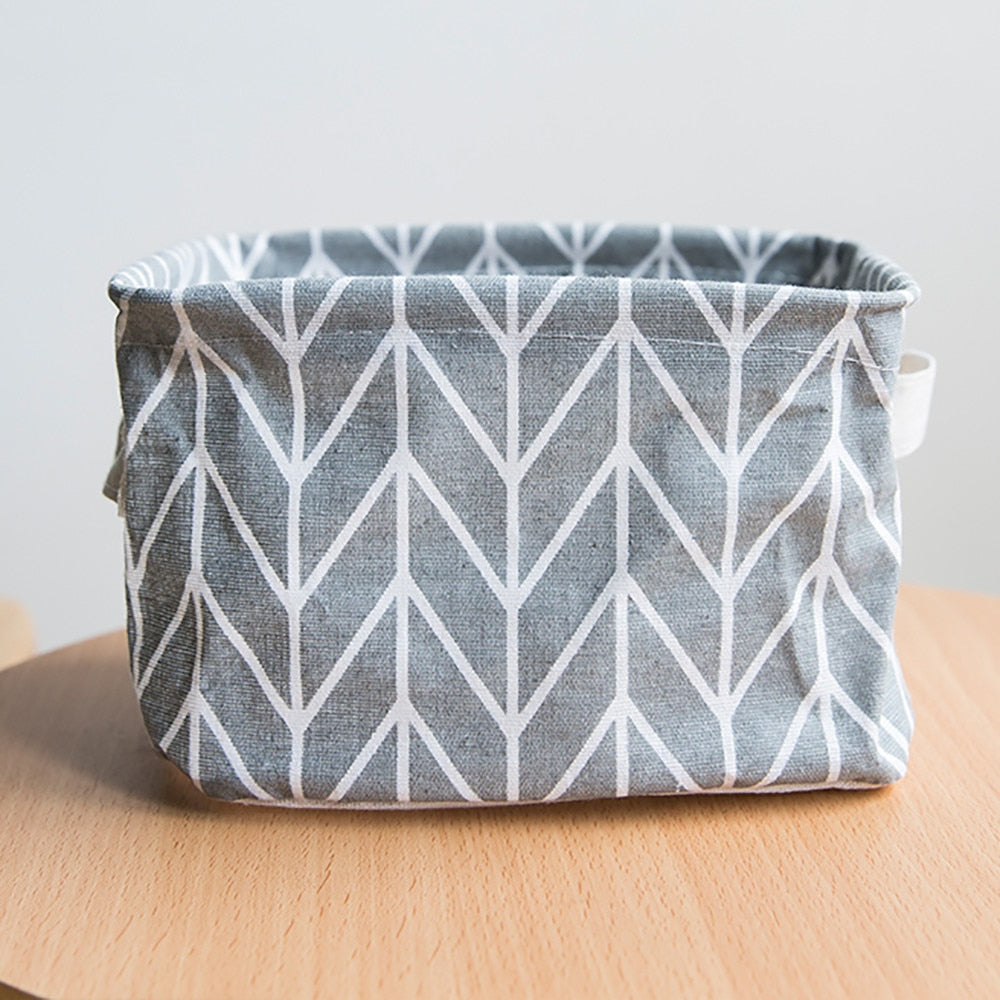 Foldable Fabric Storage Basket - image 1