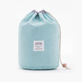 Large Capacity Nylon Lazy Drawstring Storage Bag Toiletry Cylinder - image 1