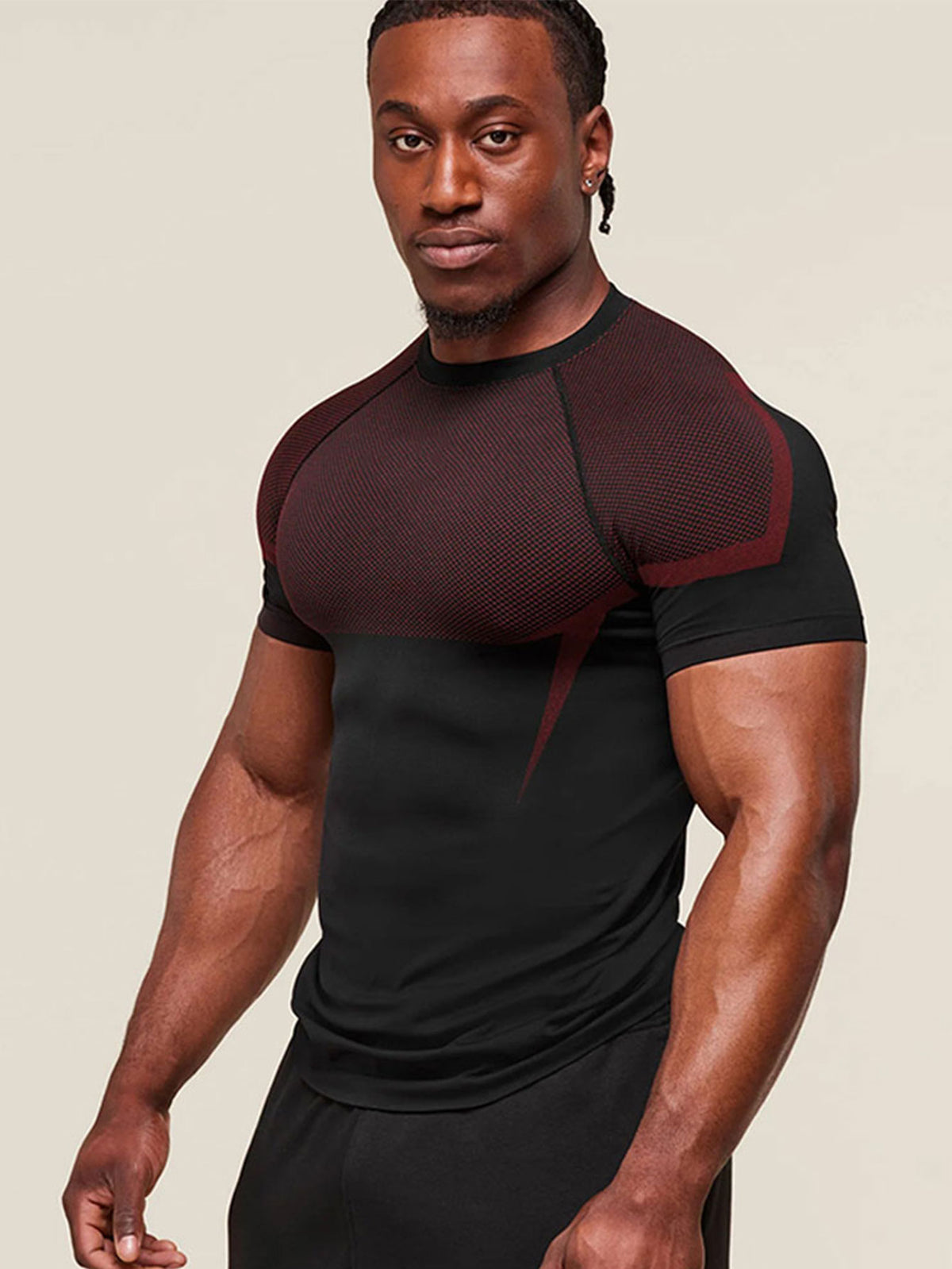 Men's Mesh-Back Compression Tee - image 4