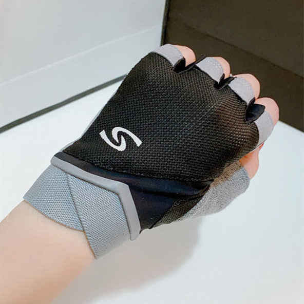 Half-Finger Workout Gloves - image 1