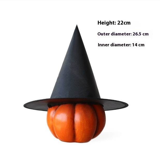 Black Wizard Costume Hat - image 3