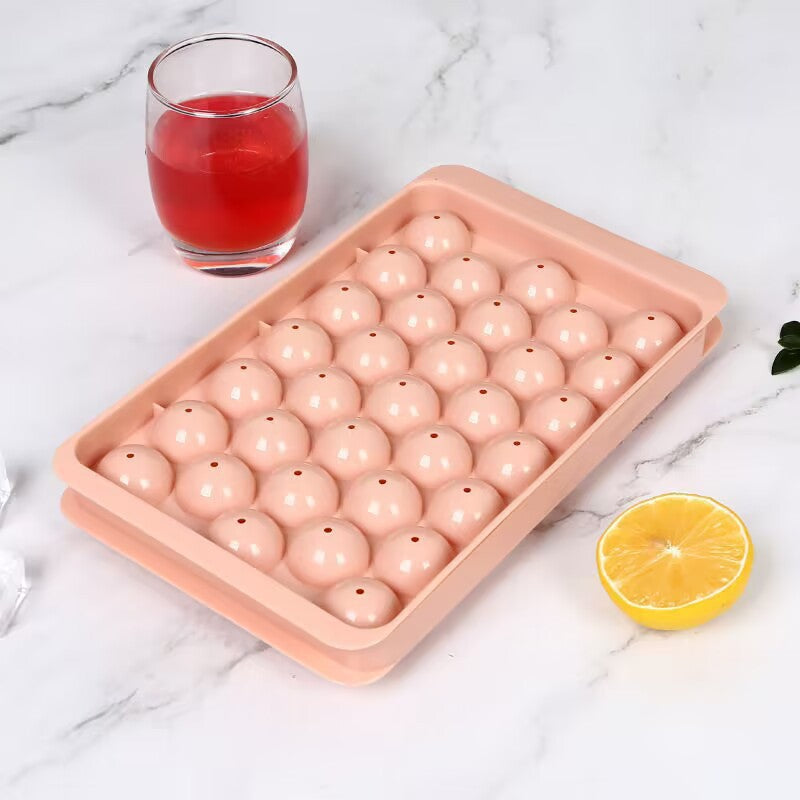 Silicone Ice Cube Tray with Lid - image 6