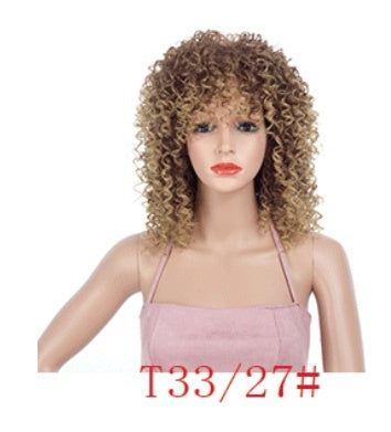 Curly Afro Costume Wig - image 3