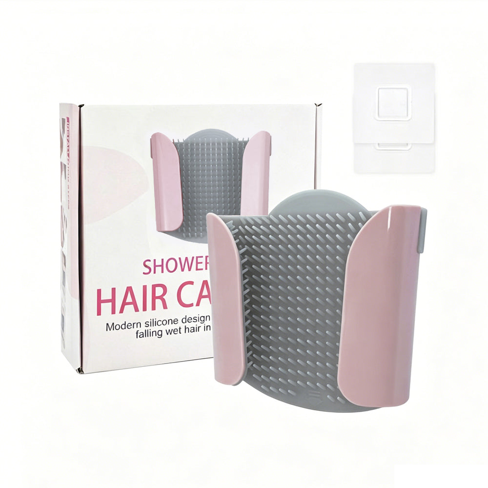Wall-Mounted Shower Hair Catcher - image 1