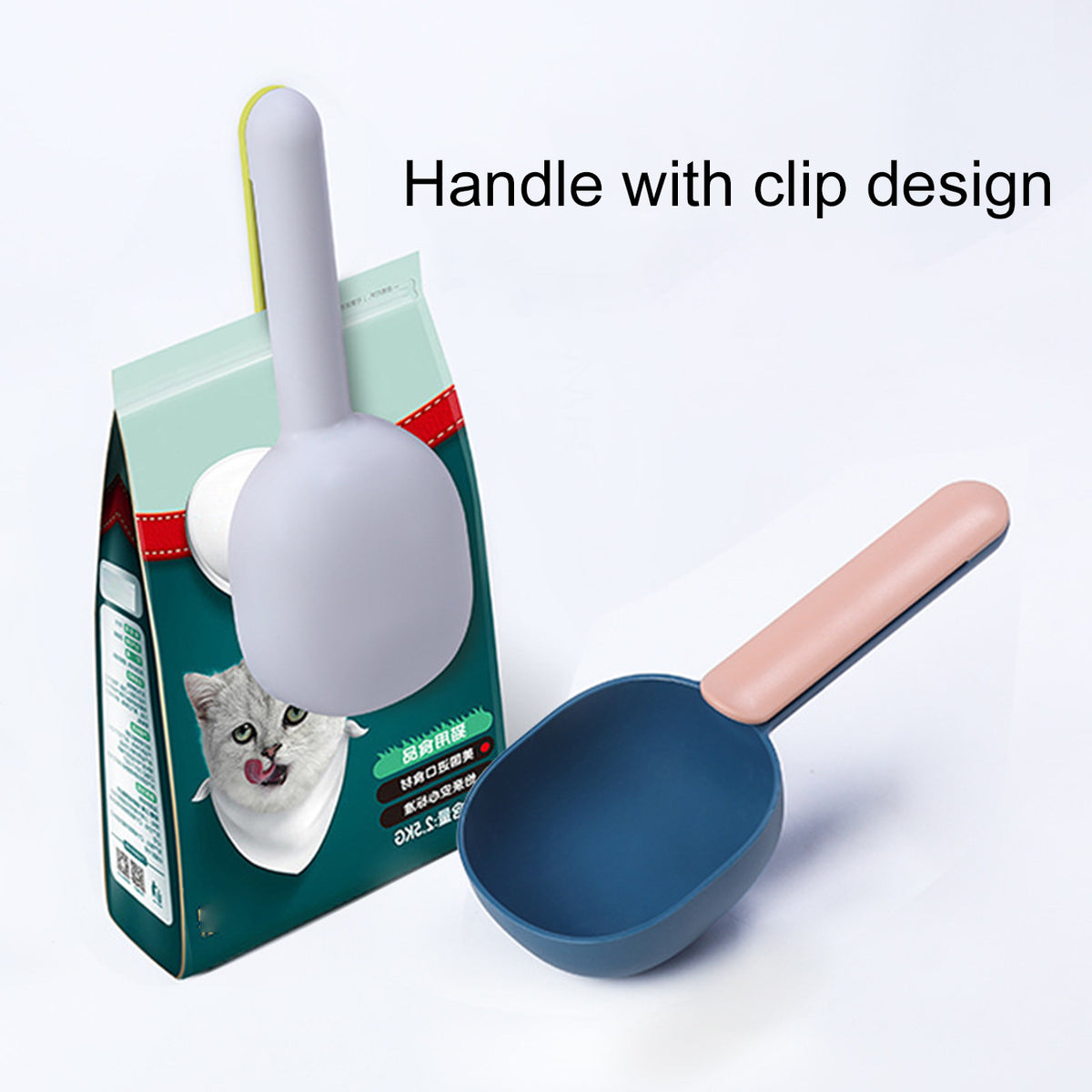 Pet Food Scoop with Bag Clip - image 7