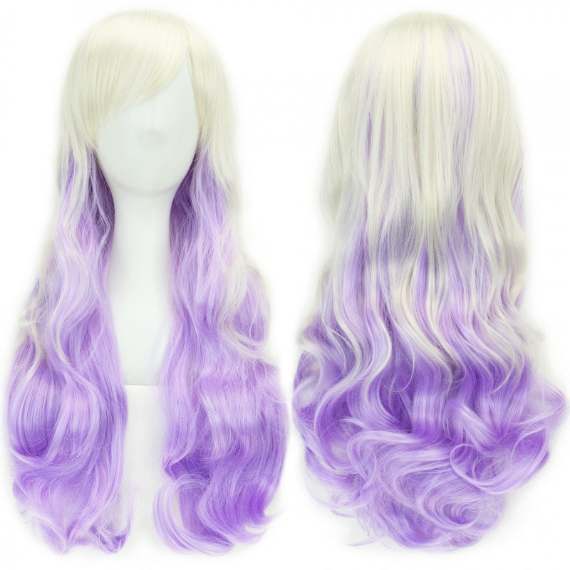 Colorful Long Wavy Cosplay Wig - image 14