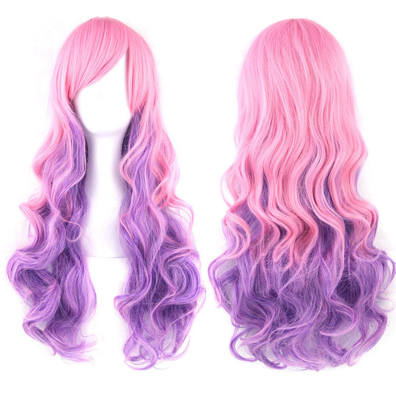 Colorful Long Wavy Cosplay Wig - image 4