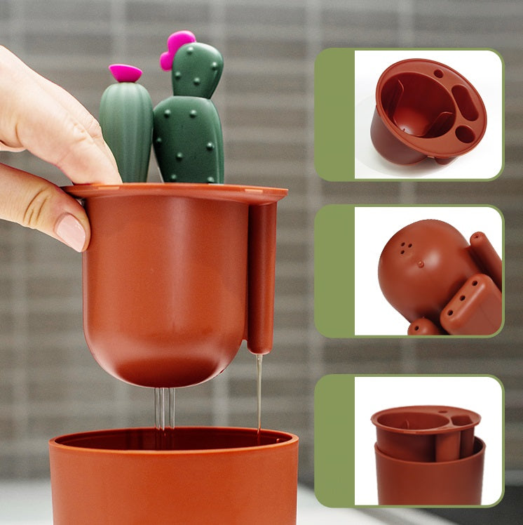 Cactus Cleaning Brush Set - image 4