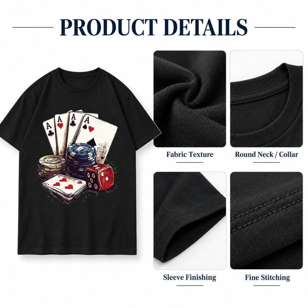 Poker Aces Graphic Tee - image 6