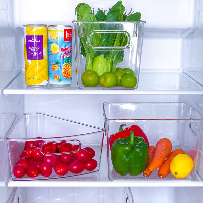 Clear Stackable Fridge Organizer Bins - image 2