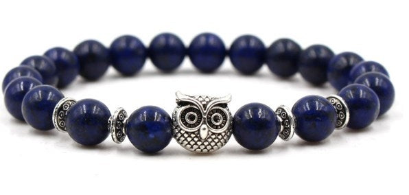 Men's Lion Head Stone Bead Bracelet - image 13