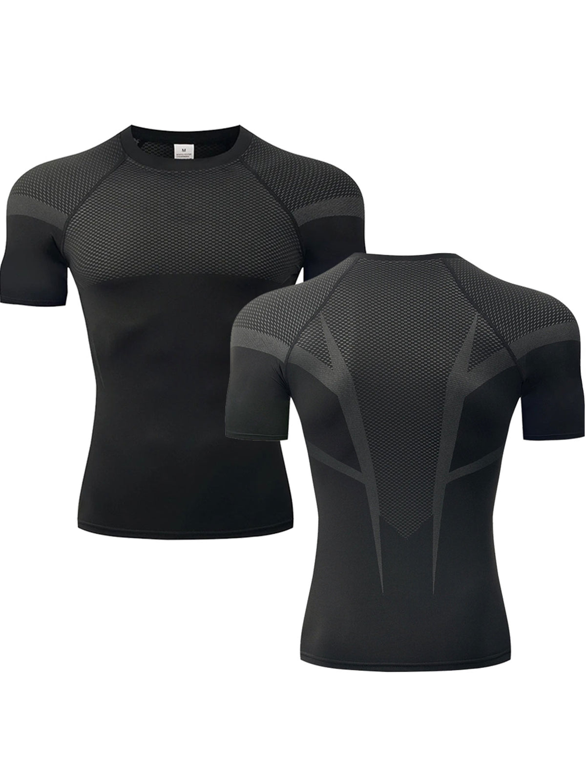 Men's Mesh-Back Compression Tee - image 2