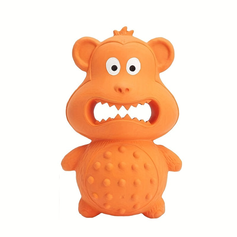 Rubber Monkey Chew Toy - image 1