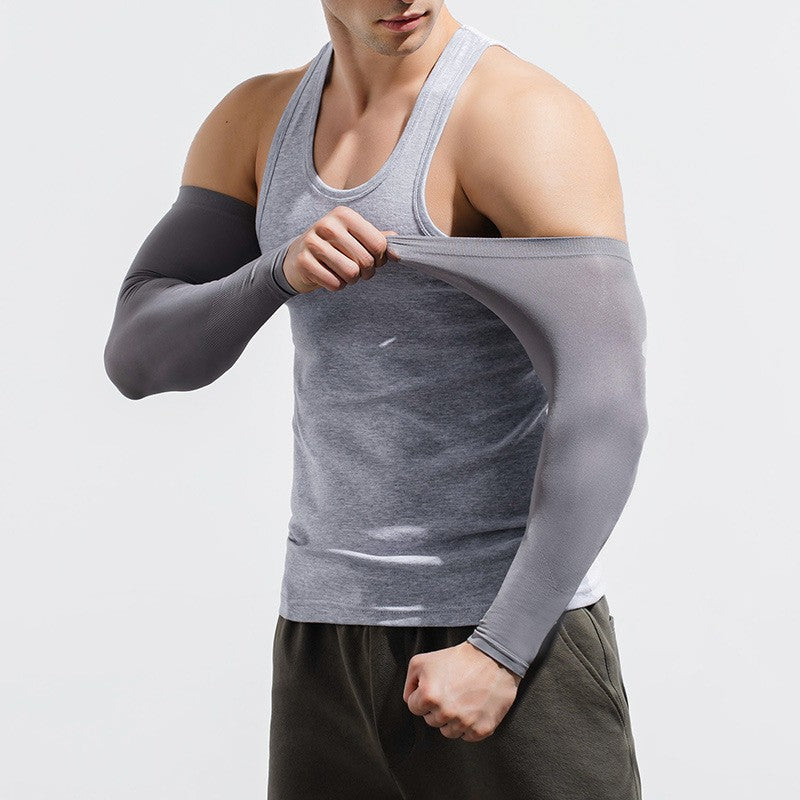 Solid-Color Arm Sleeves - image 4