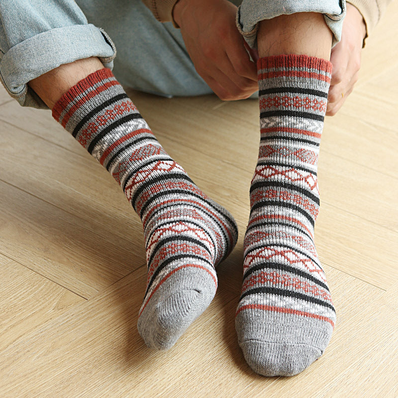 Men's Wool-Blend Crew Socks - image 2