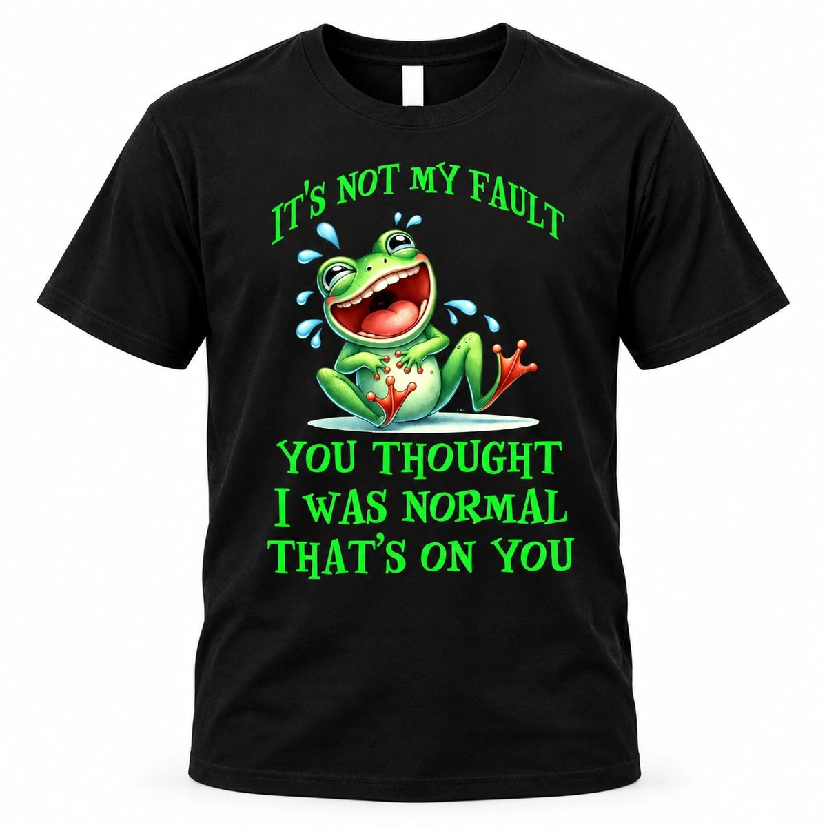 Funny Frog Graphic Tee - image 1