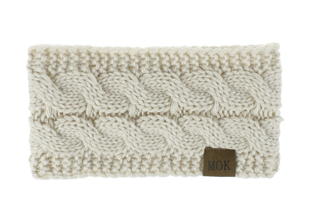 Cable-Knit Ear Warmer Headband - image 9
