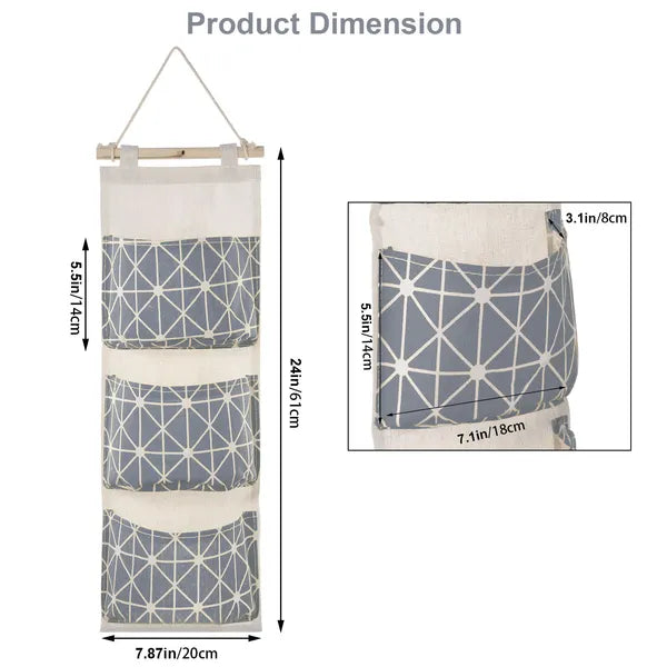 Over-the-Door Hanging Storage Bag - image 3