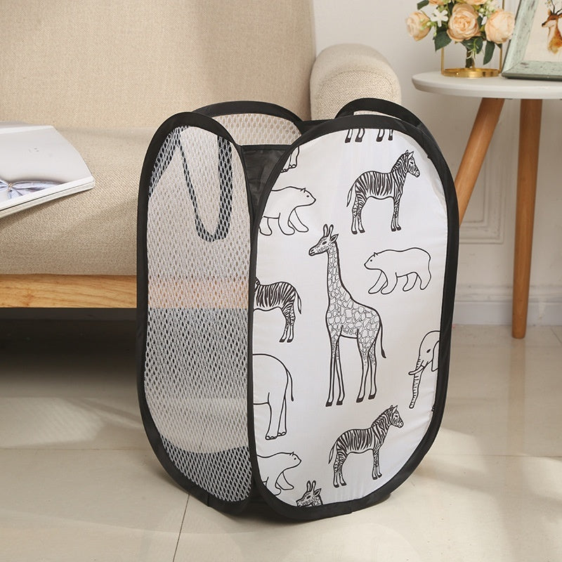 Foldable Mesh Laundry Basket - image 8