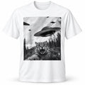 UFO Cat Graphic Tee - image 1