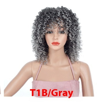 Curly Afro Costume Wig - image 6