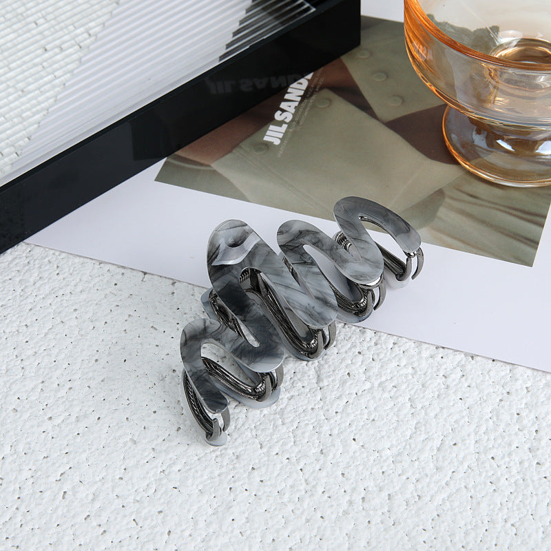 Acetate Hair Claw Clip - image 2