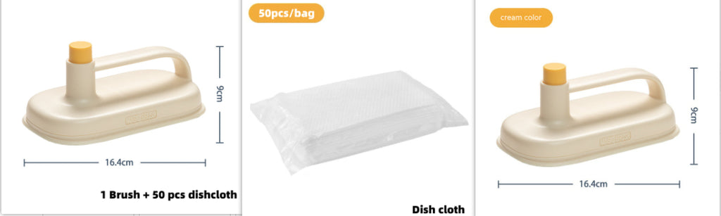 Disposable Wipe Cleaning Scrubber with Handle - image 14