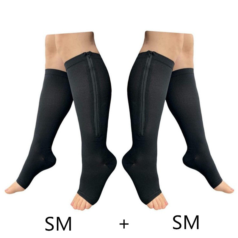 Zip-Up Compression Socks - image 5