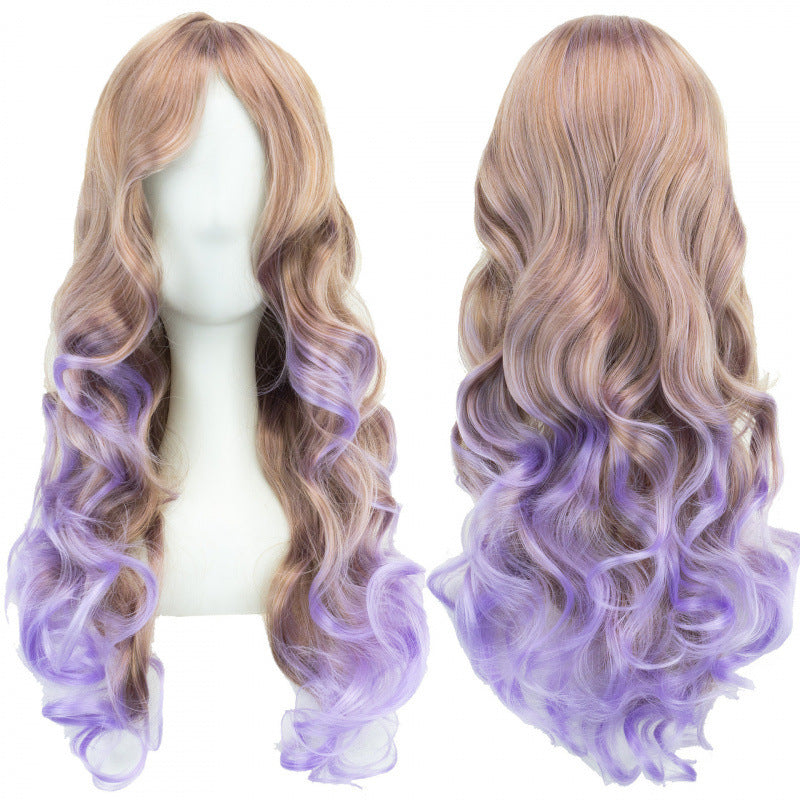 Colorful Long Wavy Cosplay Wig - image 11