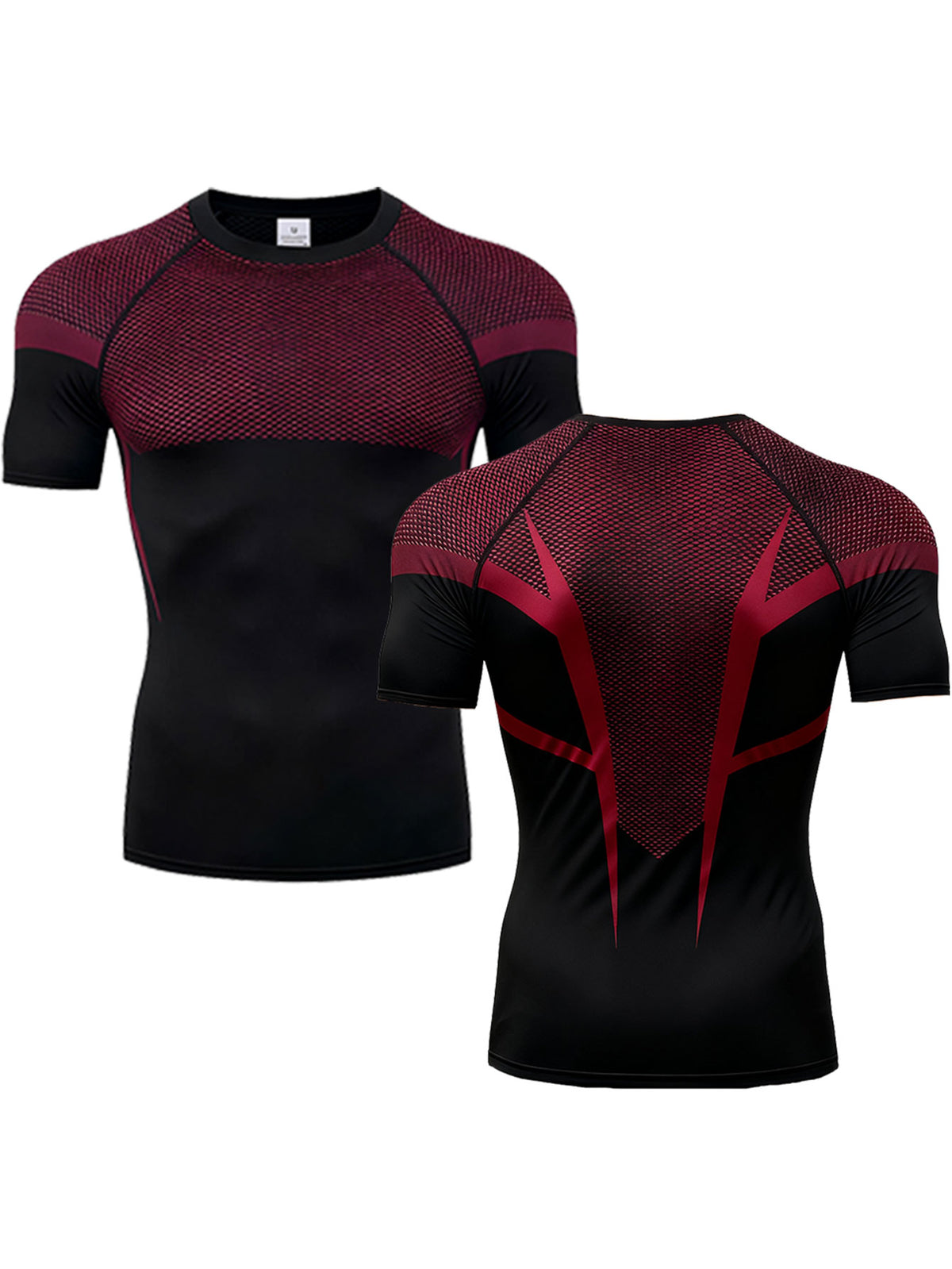 Men's Mesh-Back Compression Tee - image 3