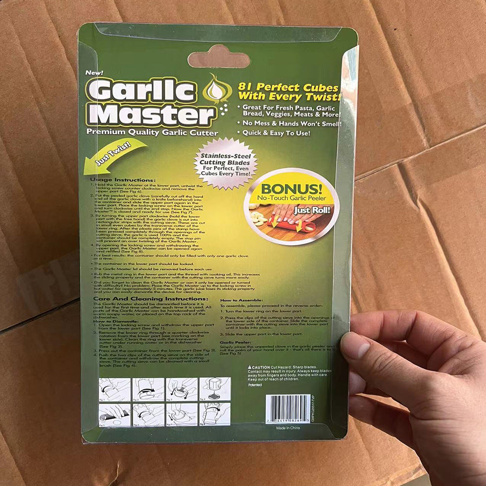 Garlic Press & Peeler Set - image 4