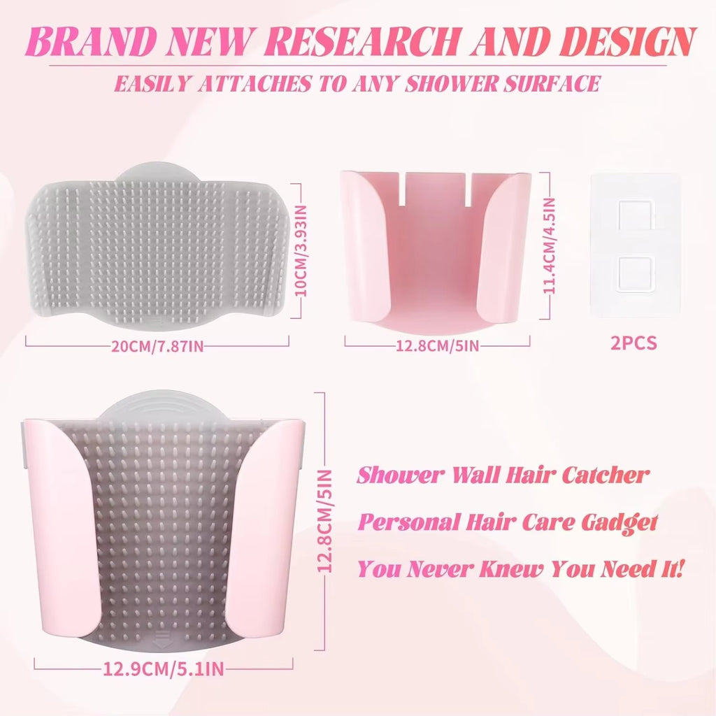 Wall-Mounted Shower Hair Catcher - image 7